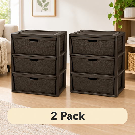 ToteBloom 3-Drawer Storage Tower
