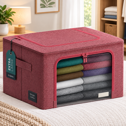 ToteBloom Jumbo Stackable Storage Bin