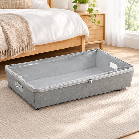 ToteBloom Rolling Under-Bed Storage Bin