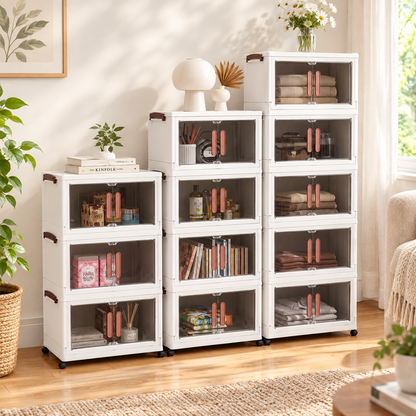 ToteBloom 3-Tier Rolling Storage Cabinet