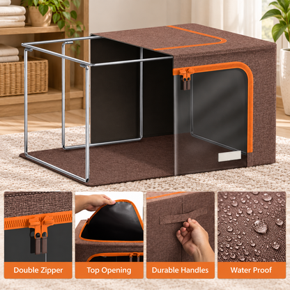 ToteBloom Jumbo Stackable Storage Bin