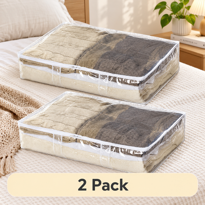 ToteBloom Clear Under-Bed Storage Bags