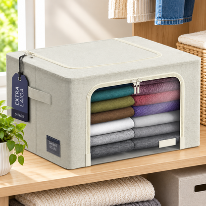ToteBloom Jumbo Stackable Storage Bin