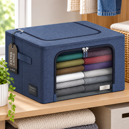 ToteBloom Jumbo Stackable Storage Bin