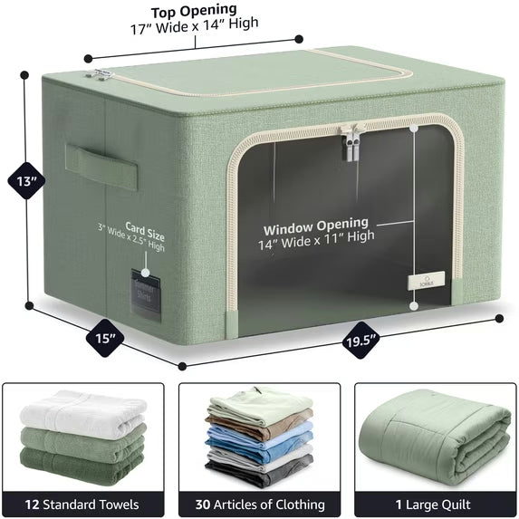 Medium Stackable Storage Bin